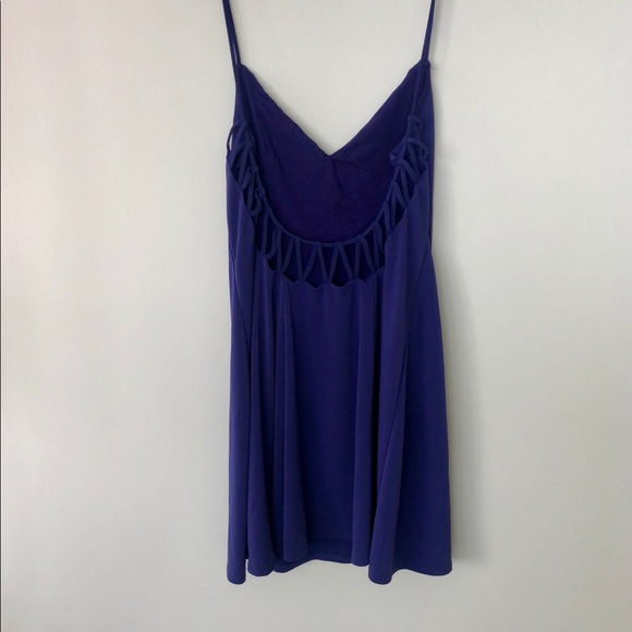Silence & Noise Indigo Dress (Urban Outfitters) - Picture 2 of 3